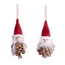 DEKORÁCIA ZÁVESNÝ SANTA CLAUS CHLAPEC ALEBO DIEVČA, ŠIŠKOVÉ TELO