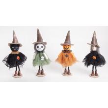 TEXTILNÉ ZÁVESNÉ HALLOWEENSKE FIGÚRKY 4 DRUHY
