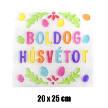GÉL NA OKNO, "BOLDOG HÚSVÉTOT" S VAJÍČKAMI