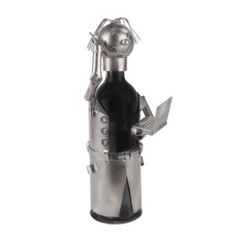 KOVOVÝ DRŽIAK NA VÍNO MANAŽÉR S NOTEBOOKOM