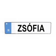 POZNÁVACIA ZNAČKA "ZSÓFIA"